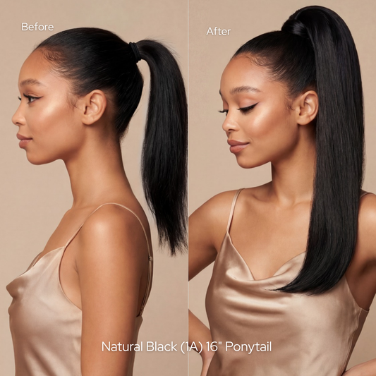 Off Black (1B) Ponytail