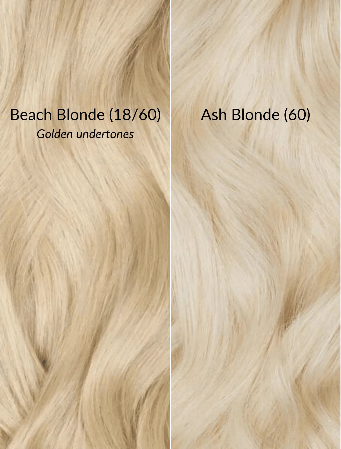 Ash Blonde (60) 20" 160g - Clip-Ins