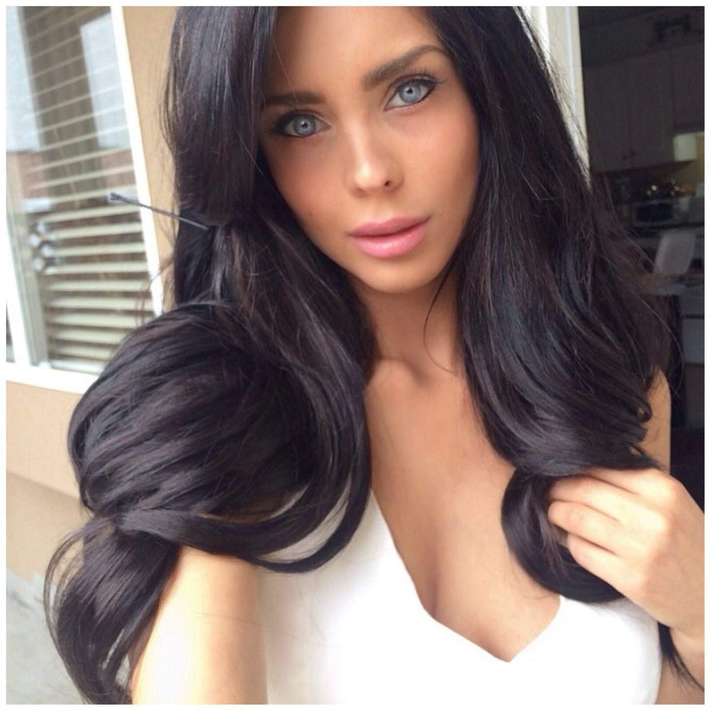 Off Black (1B) 22" 270g - Clip-Ins