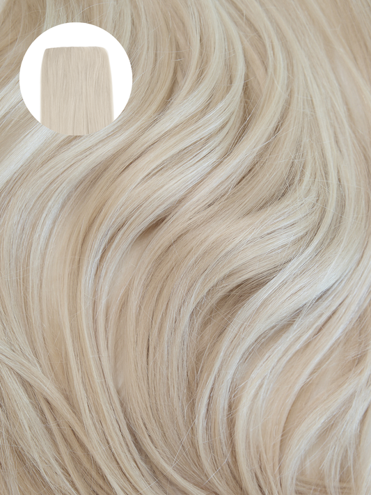 Ash Blonde (60C) Invisible Clip-ins
