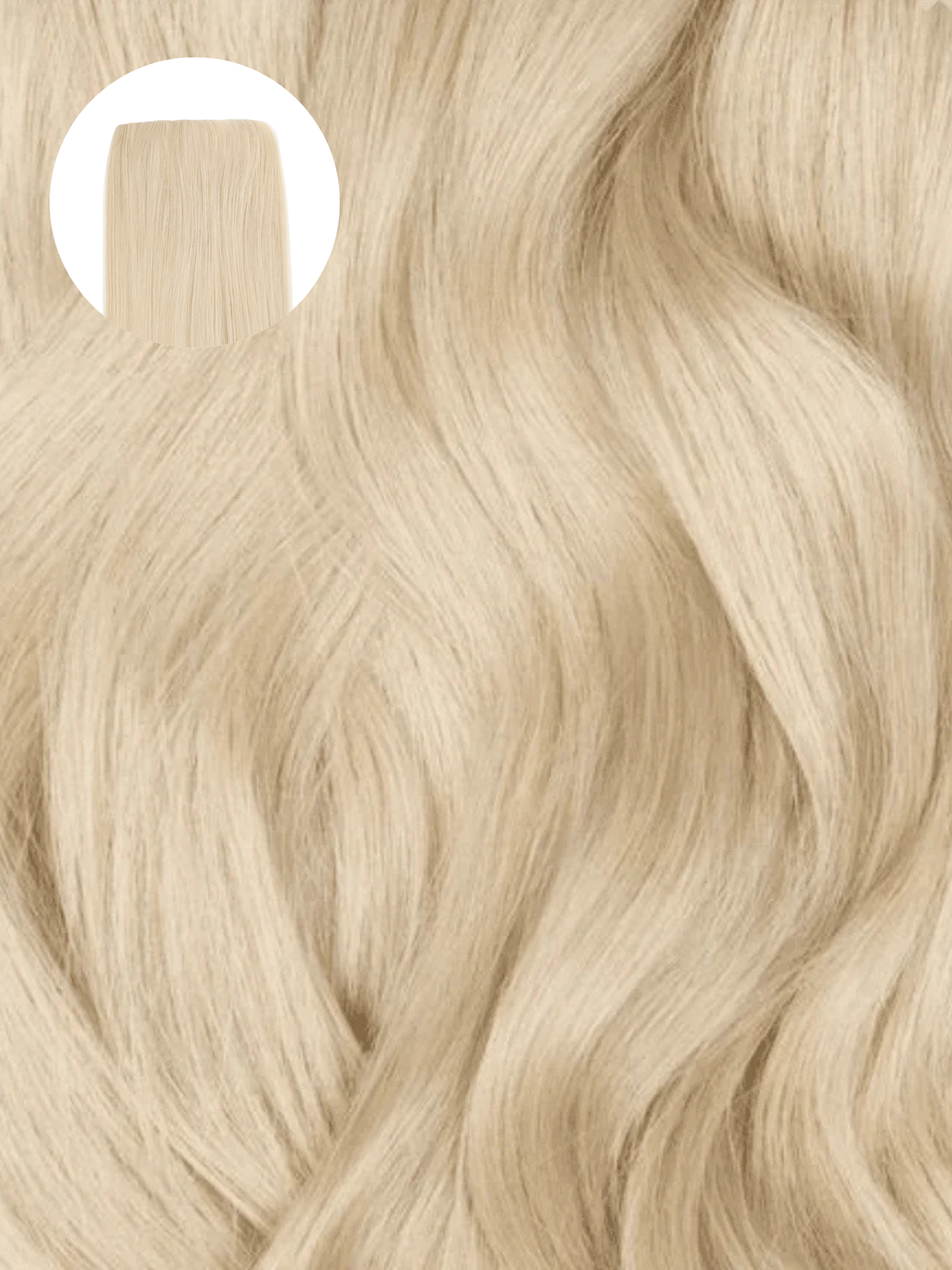 Beach Blonde (18/60) Invisible Clip-ins