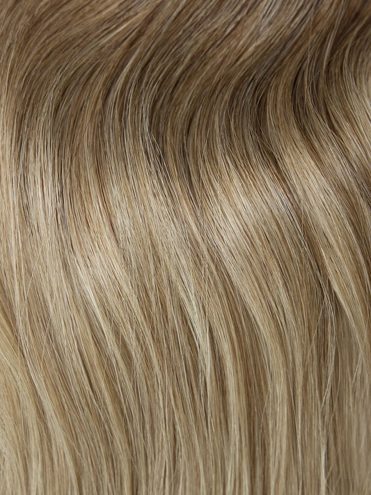 Balayage Dark Brown (#2) to Ash Blonde (#60) 20" Keratin Tip