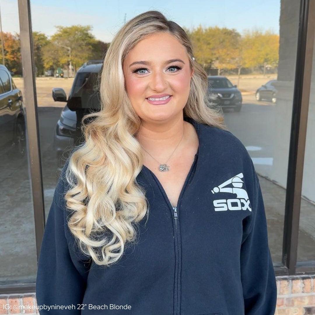 Beach Blonde (18/60) 20" 160g - Clip-Ins