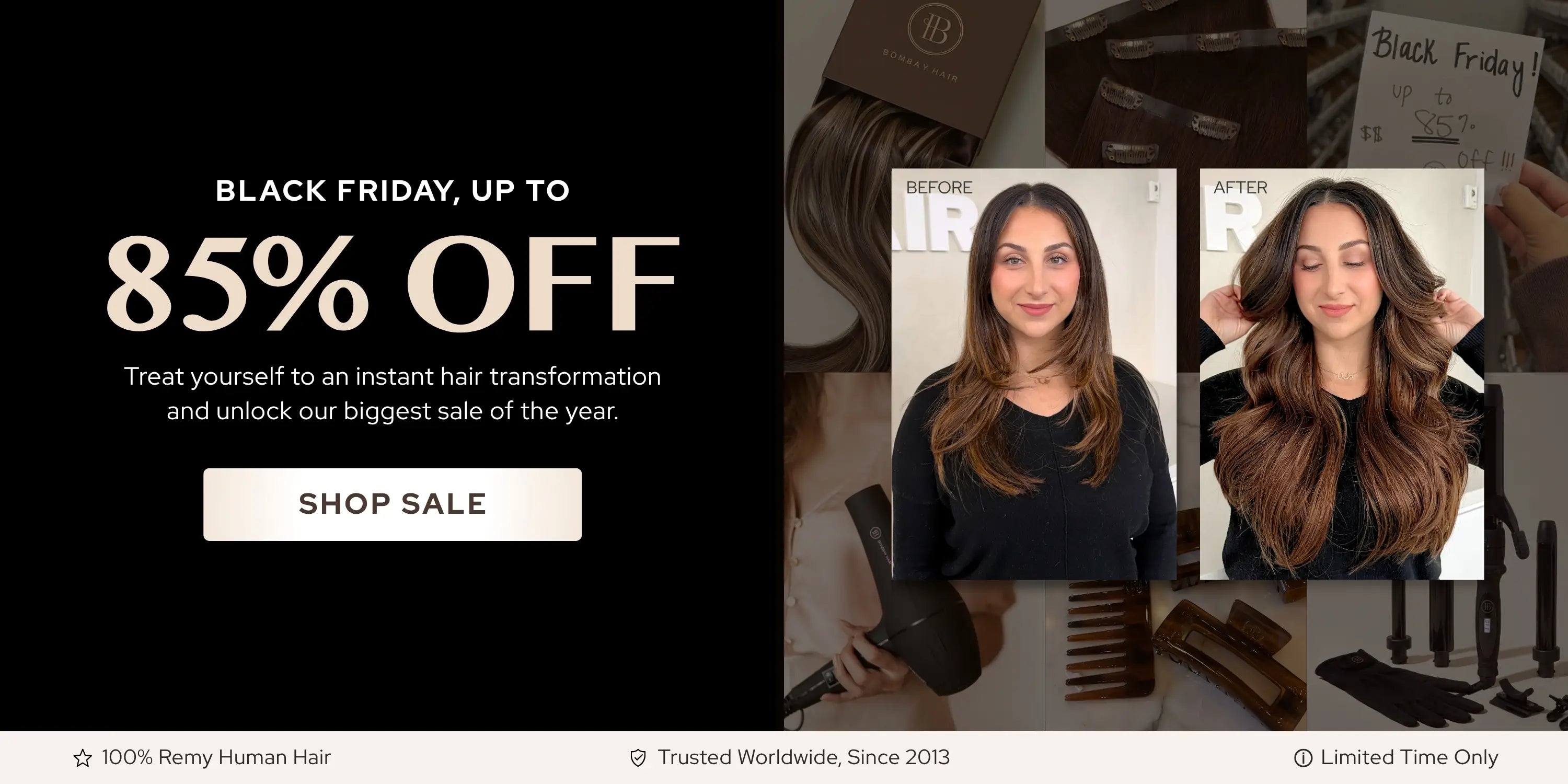 Bombay Hair Black Friday Early Access