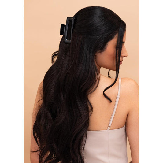 Soft Black (1C) 20" 160g - Classic Clip-Ins