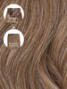 Caramel Ash Blend (4/9) Thinning Hair and Invisible Clip-ins Bundle