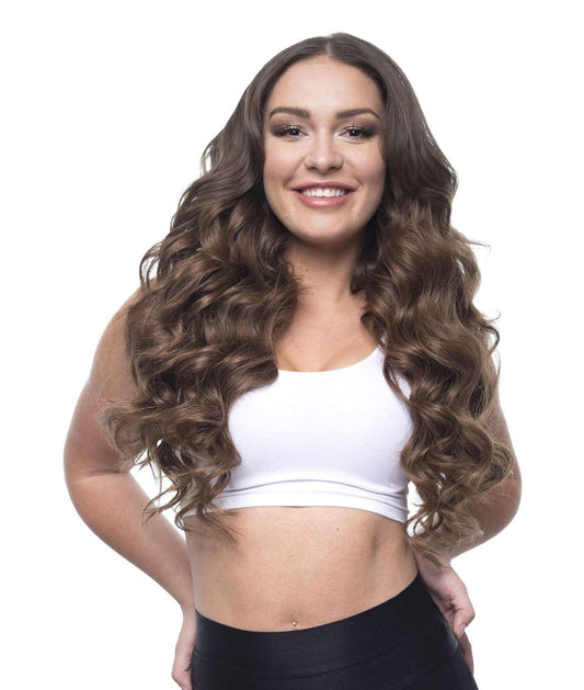 Caramel Brown (4) 20" 220g - Classic Clip-Ins