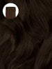Dark Brown (2A) Invisible Clip-ins