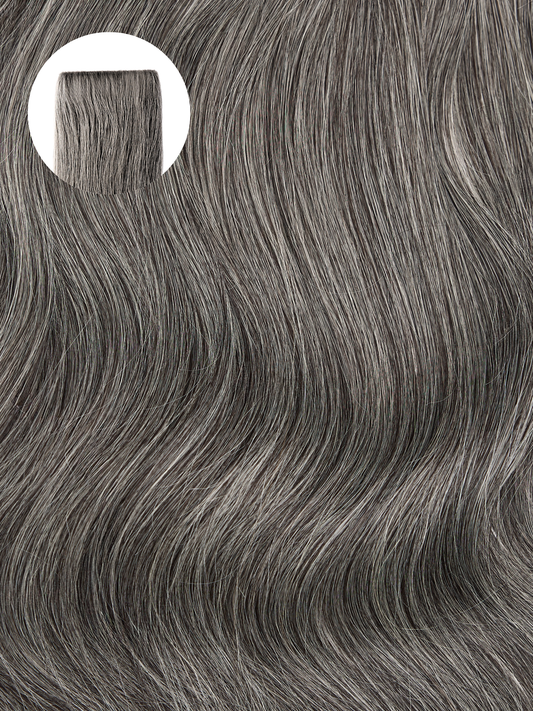 Dark Grey (DG) Invisible Clip-ins