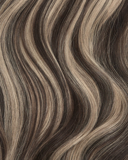 Espresso Ash Brown Highlights (P2/8A) 20" 220g - Clip-Ins