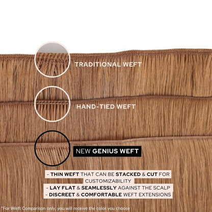 Espresso (1C) Genius Weft - BOMBAY HAIR 