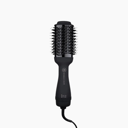black hair dryer brush
