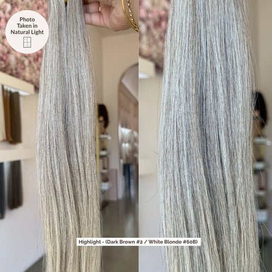 Highlight (Dark Brown #2 / White Blonde #60B) Tape (50g)