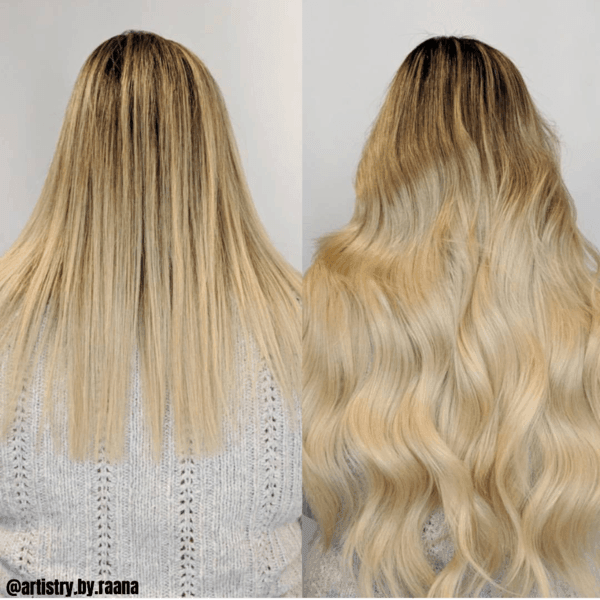 Beach Blonde (#23) Hand-Tied Weft - BOMBAY HAIR 