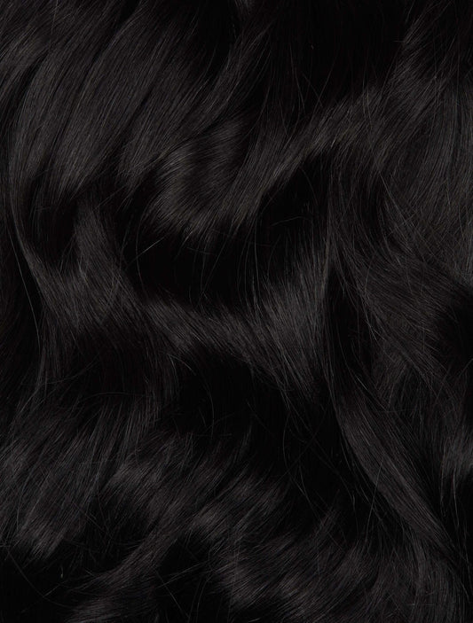 Jet Black (1) 20" 160g - Classic Clip-Ins