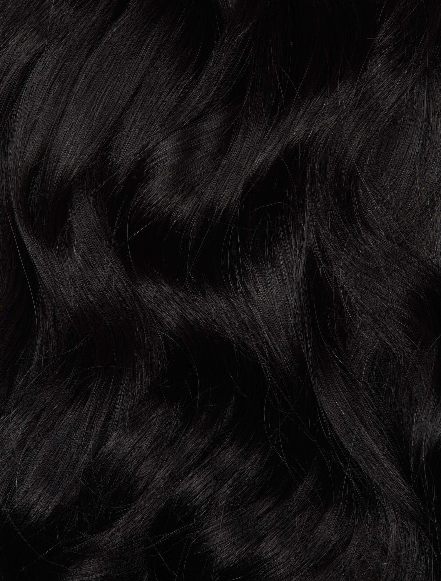 Jet Black (1) Swatch - BOMBAY HAIR 