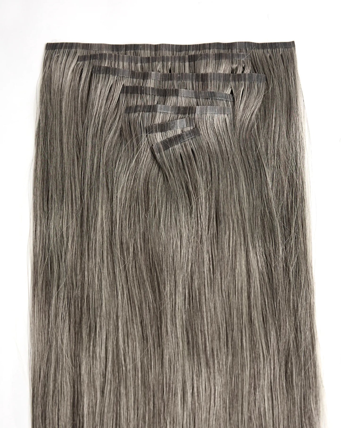 Light Grey (LG) 18" (150g) Seamless Clip-Ins