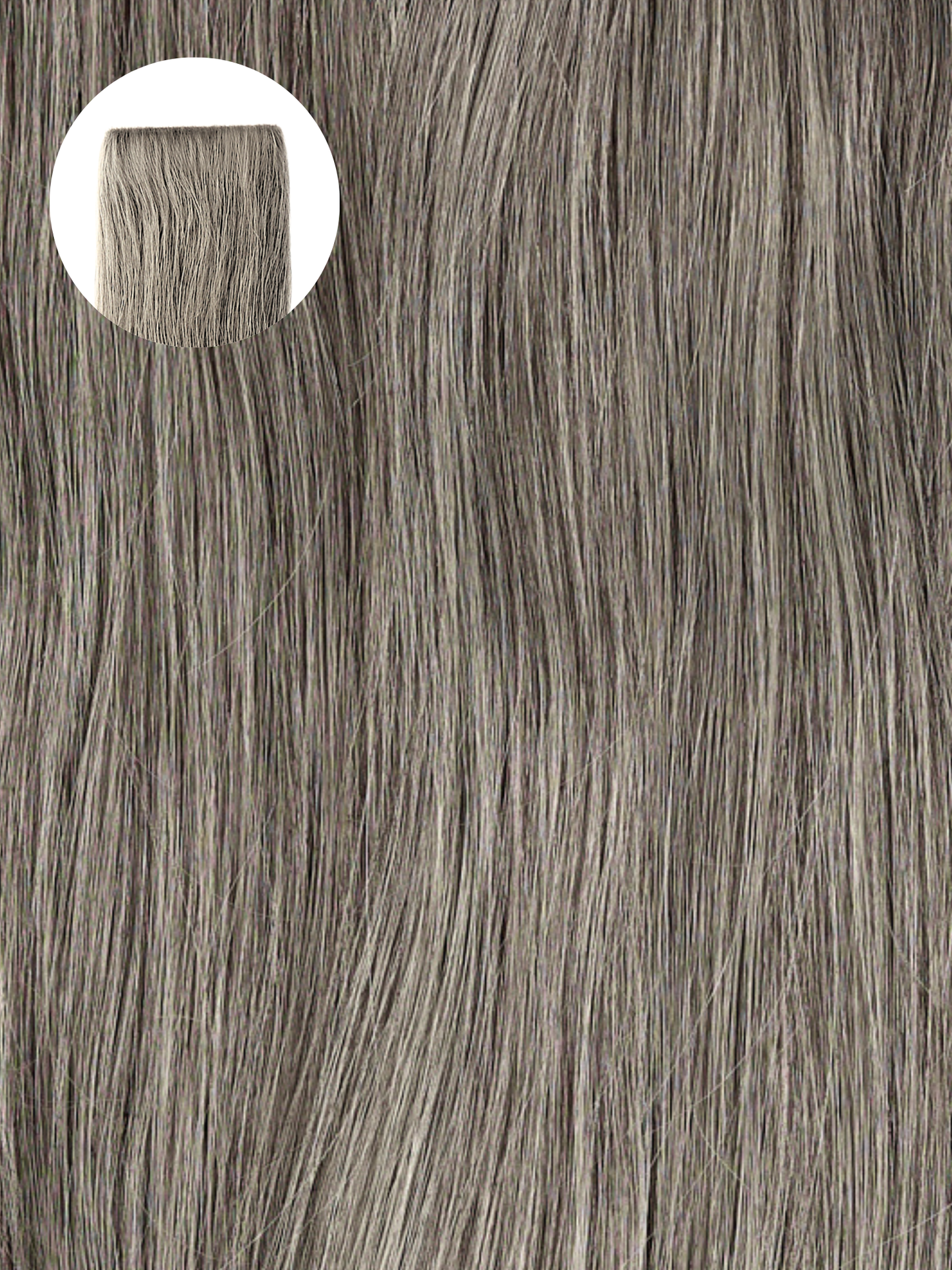 Light Grey (LG) Invisible Clip-ins