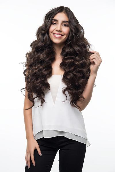 Off Black (1B) 22" 220g - BOMBAY HAIR 