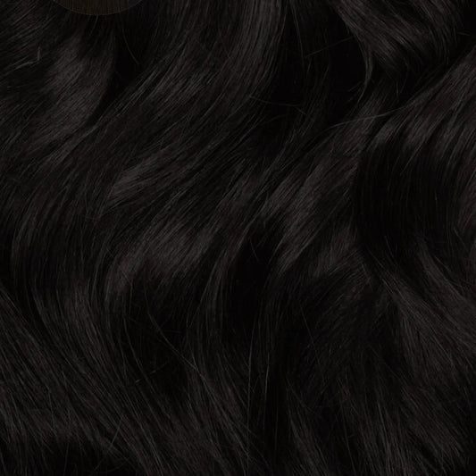 Natural Black (1A) 24" 250g Clip-ins