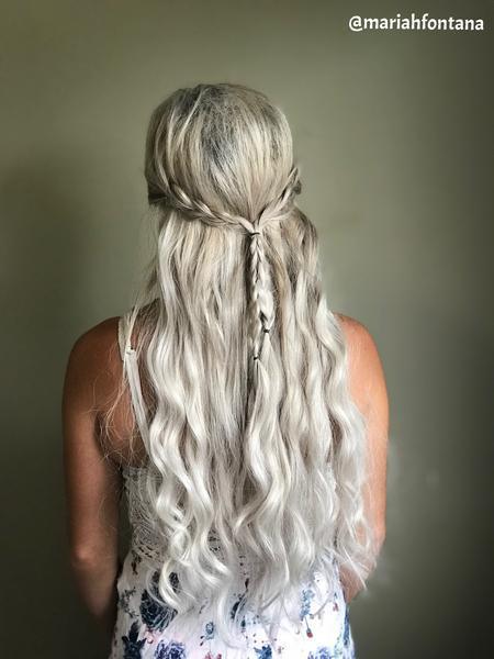 White Blonde (#60B) 20" I-Tip - BOMBAY HAIR 