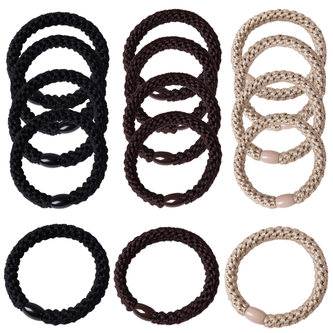 No-Tug Hair Ties (5 Ties) - BOMBAY HAIR 