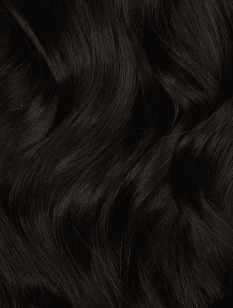 Off Black (1B) Swatch – BOMBAY HAIR