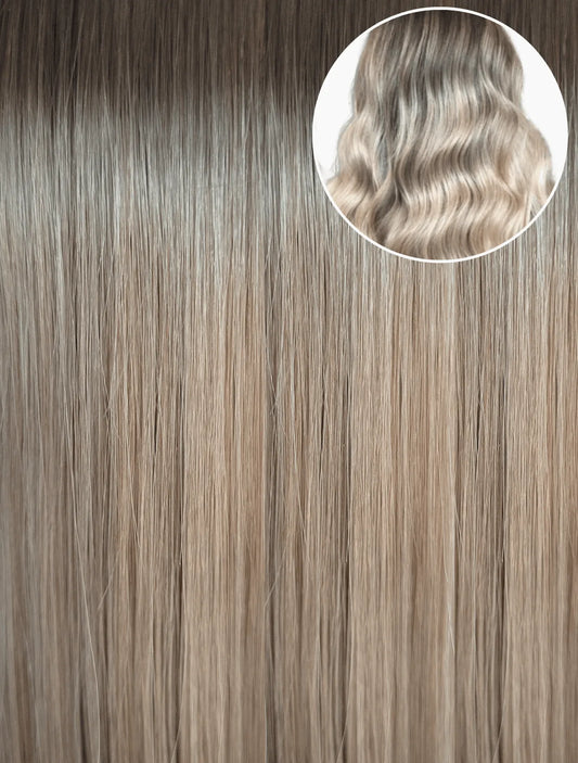 Ombre - Beige Blonde (T2/5A) 20" 220g - Clip-Ins