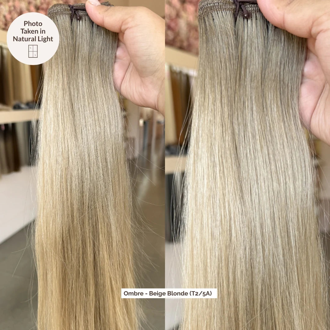 Ombre - Beige Blonde (T2/5A) 20" Keratin Tip