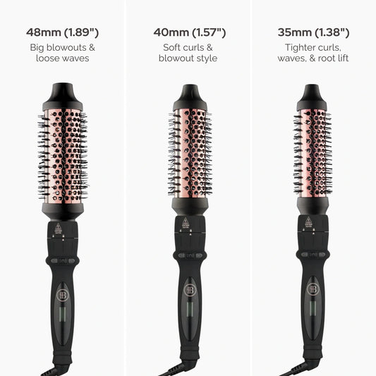 Rose Gold Thermal Round Brush