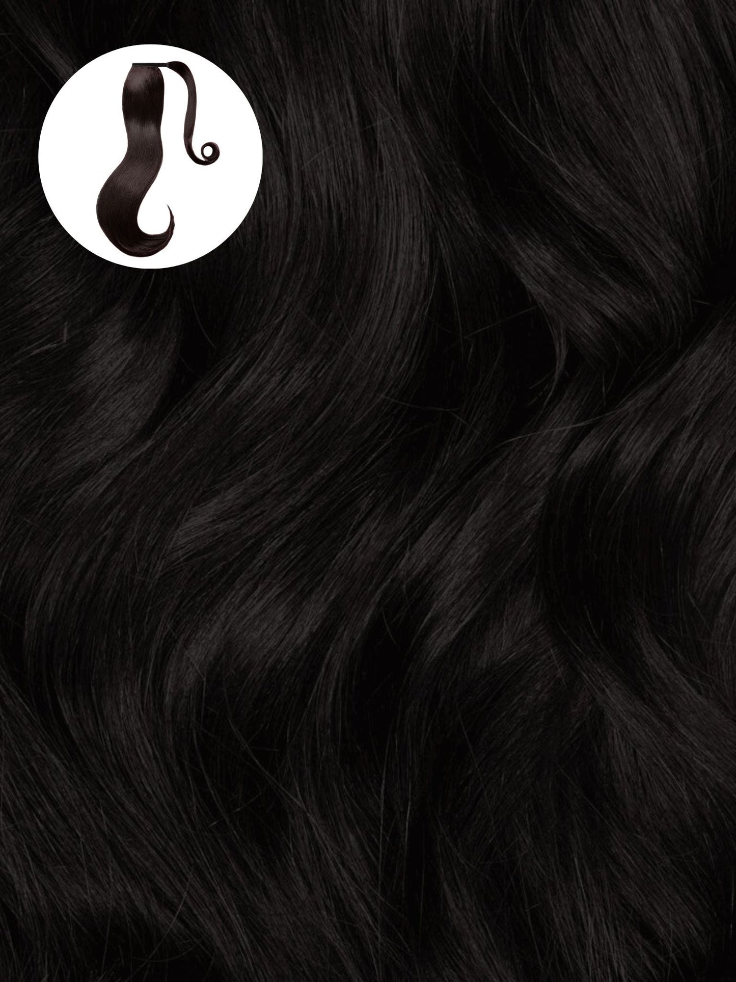 Natural Black (1A) Ponytail