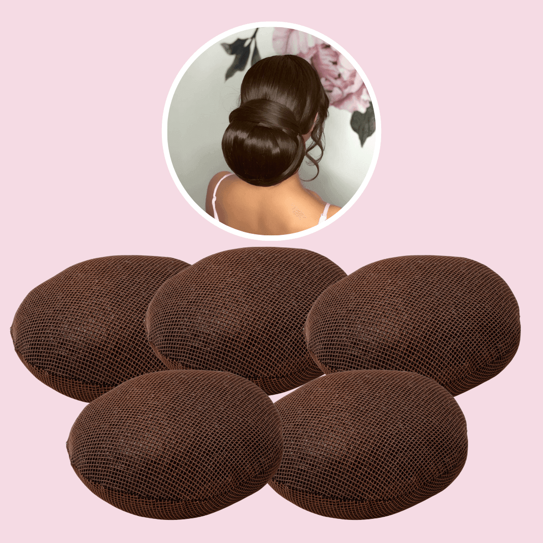 (5 Pack) Hair Padding - Brown - BOMBAY HAIR 