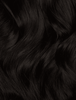 Soft Black (1C) Swatch - BOMBAY HAIR 