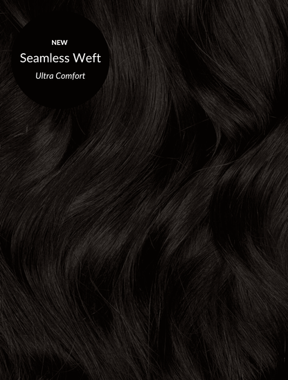 Soft Black (1C) Seamless - BOMBAY HAIR 