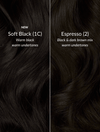 Soft Black (1C) 18" 190g - BOMBAY HAIR 