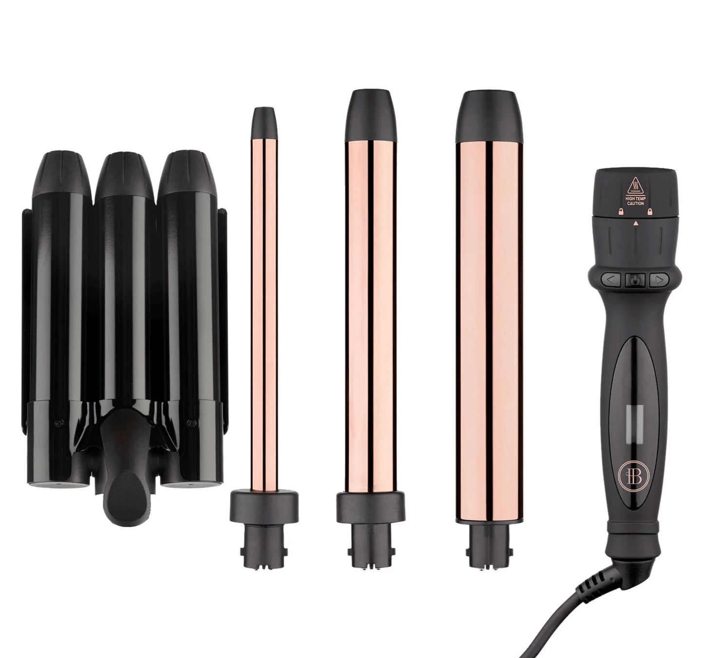 3-in-1 Curling Wand + Hair-Waver (loop)