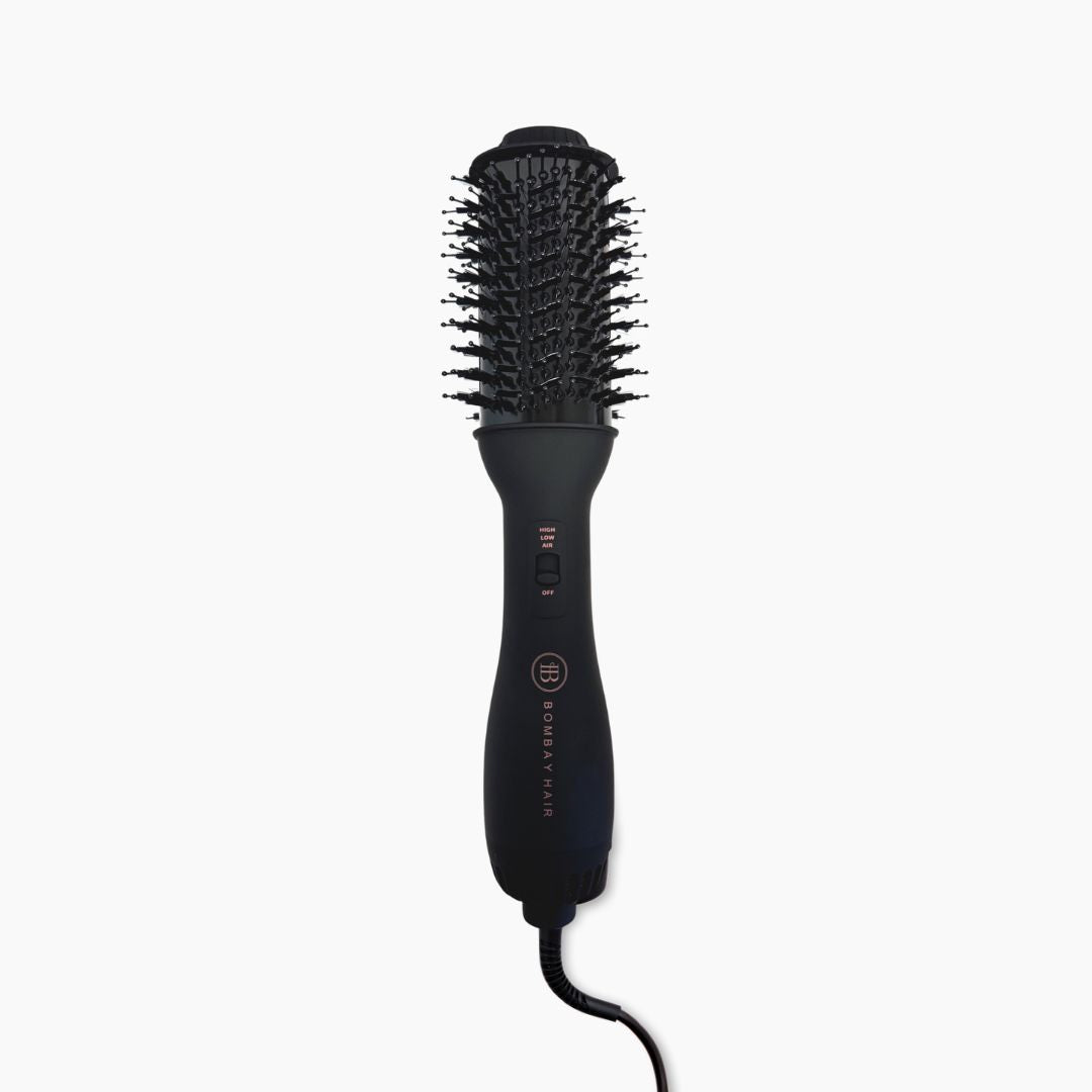 Black Hair Blow Dryer Comb Near Me Hair Blow Dry Brush 2-in-1 Hair