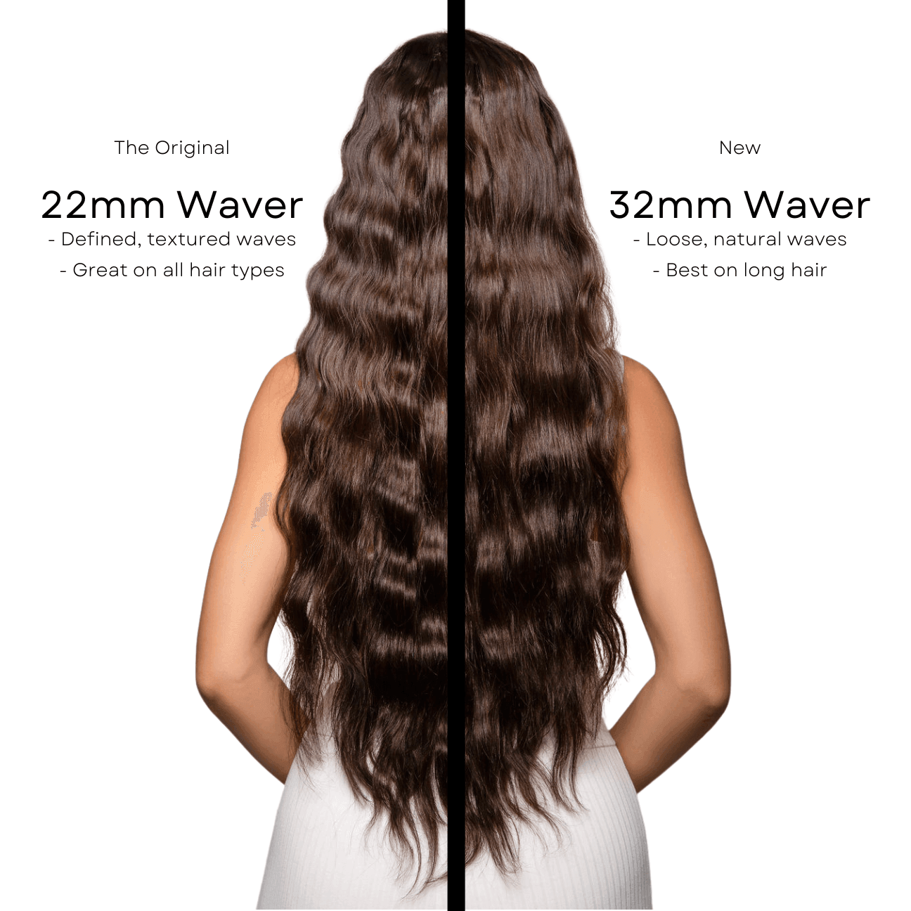 3-in-1 Curling Wand + Hair Waver - BOMBAY HAIR 