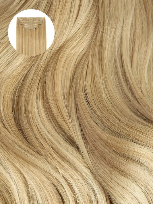 Warm Platinum Blonde Highlights (P18/613) Seamless