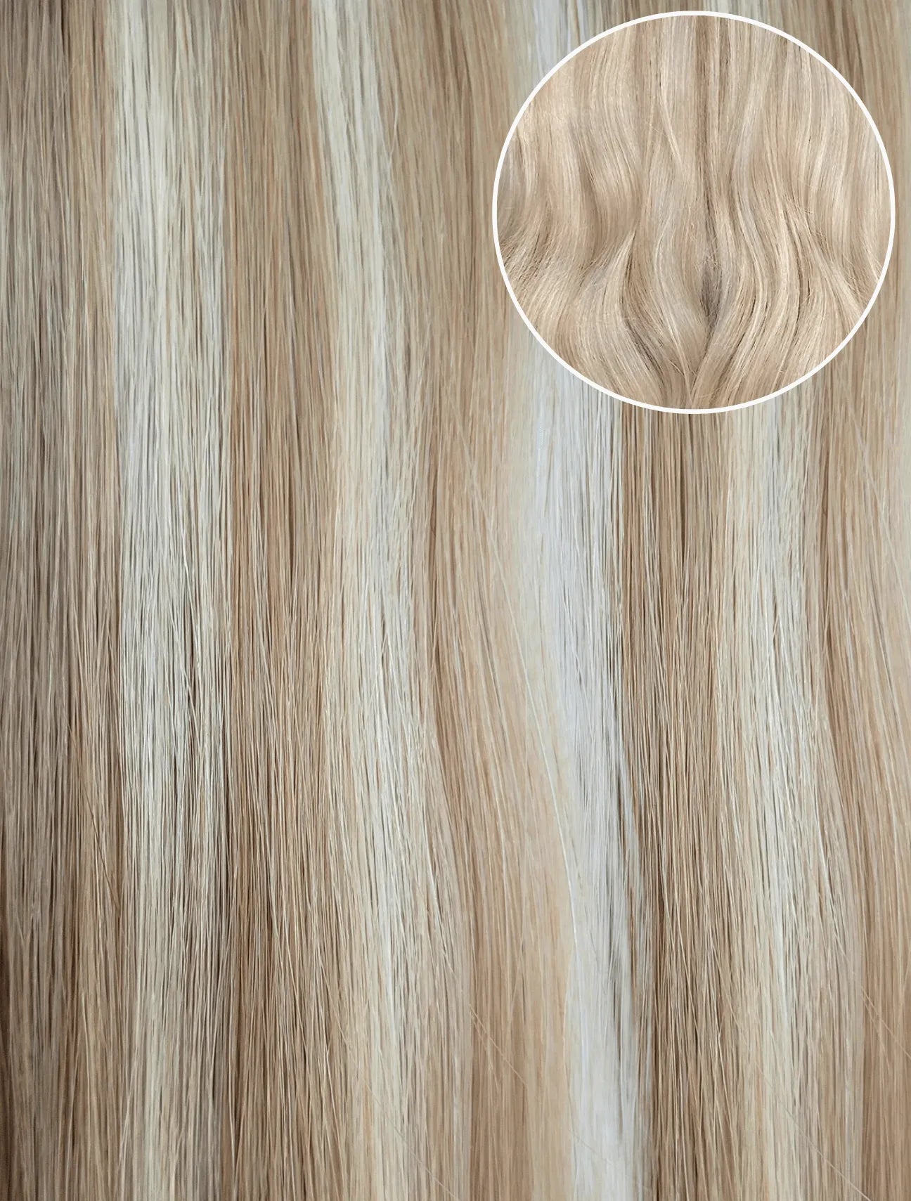 Warm Platinum Blonde Highlights (P18/613)