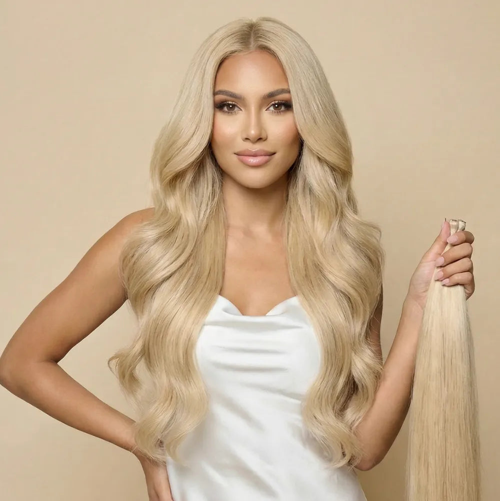 Beach Blonde (18/60) 20" 160g - Clip-Ins
