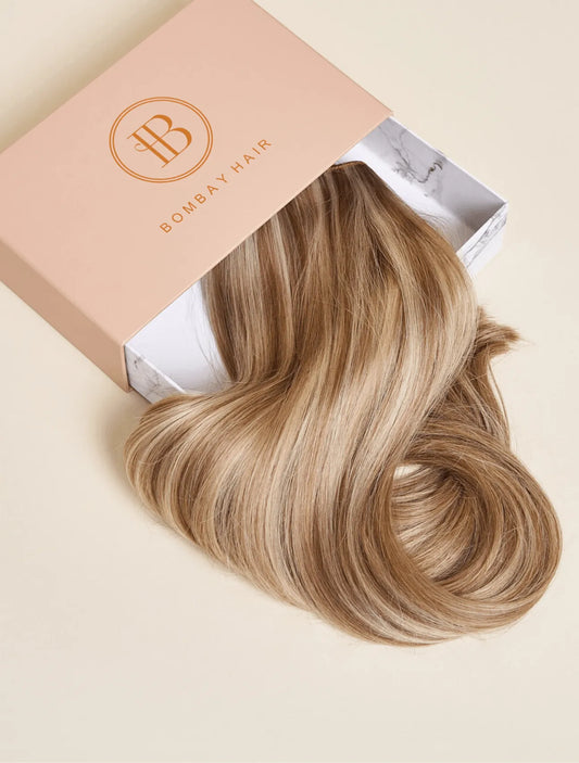 Beige Blonde Highlights (P10/613) 18" 190g Clip-ins