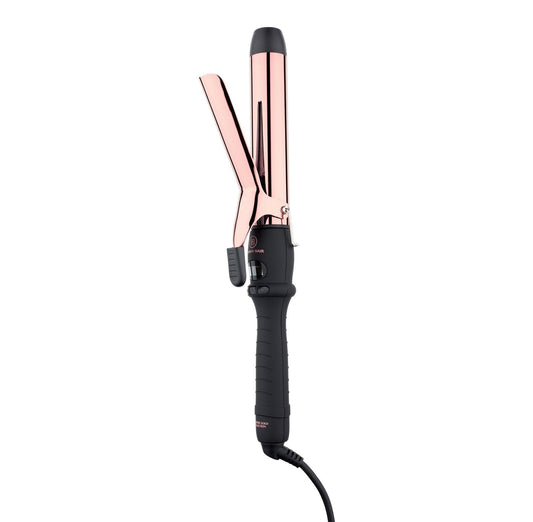 32mm Rose Gold Curling Iron (with-clamp) - BOMBAY HAIR 