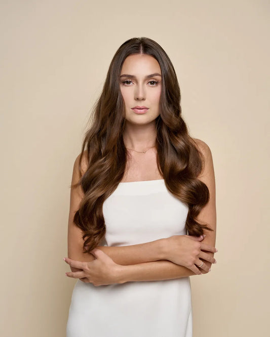 Caramel Brown (4) 22" 220g - Classic Clip-Ins