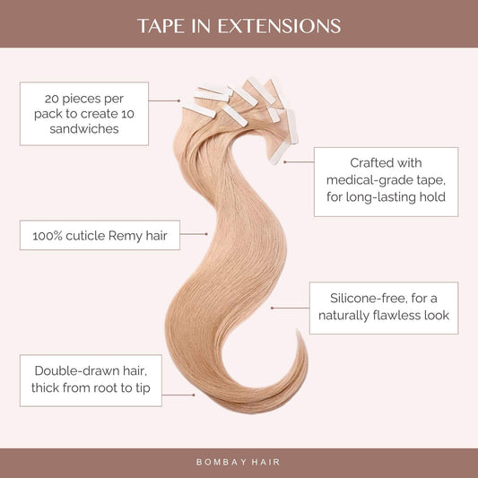 Beige Blonde Highlights (P10/613) Tape (50g)
