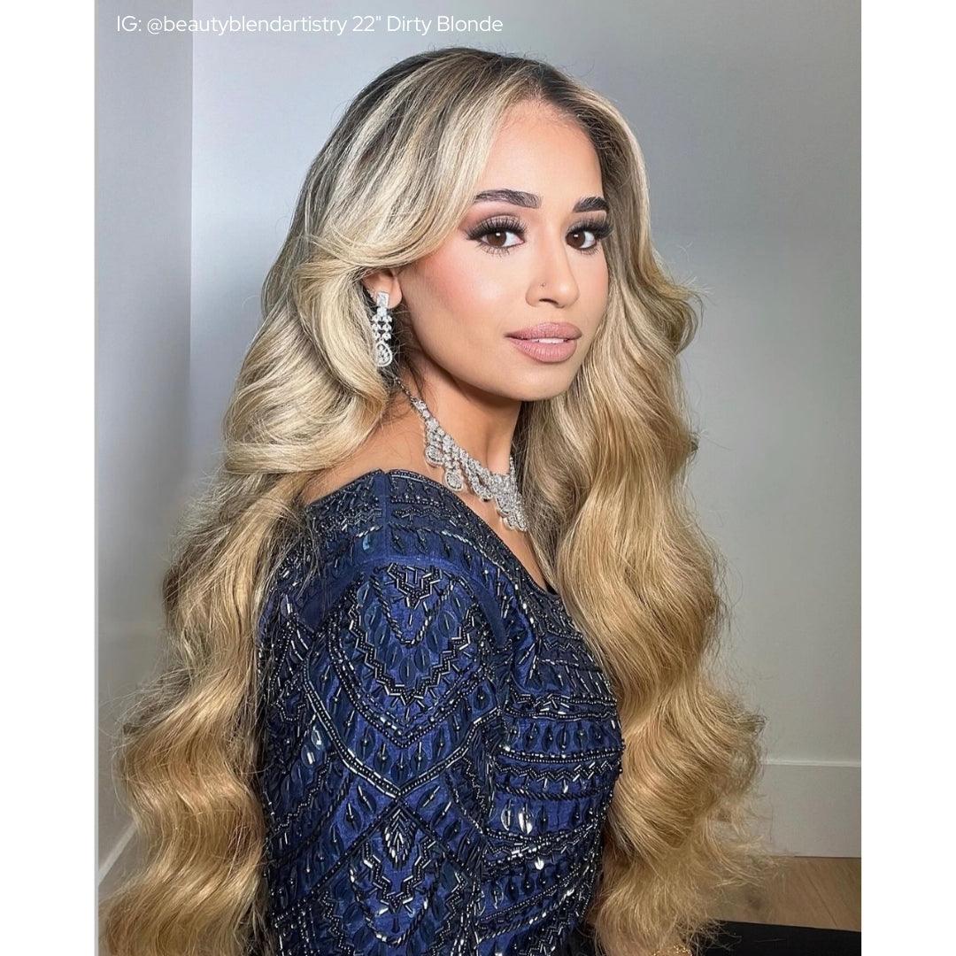 Dirty Blonde (9/19C) 20" 160g - Clip-Ins