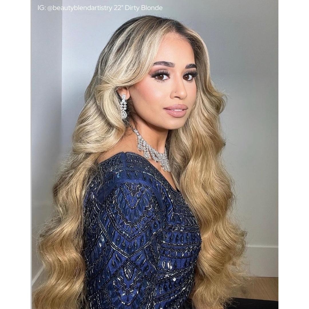 Dirty Blonde (9/19C) 24" 270g (backorder) - BOMBAY HAIR 