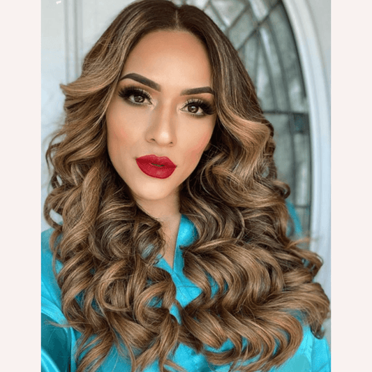 Espresso Caramel (2/5B) Seamless Clip-Ins