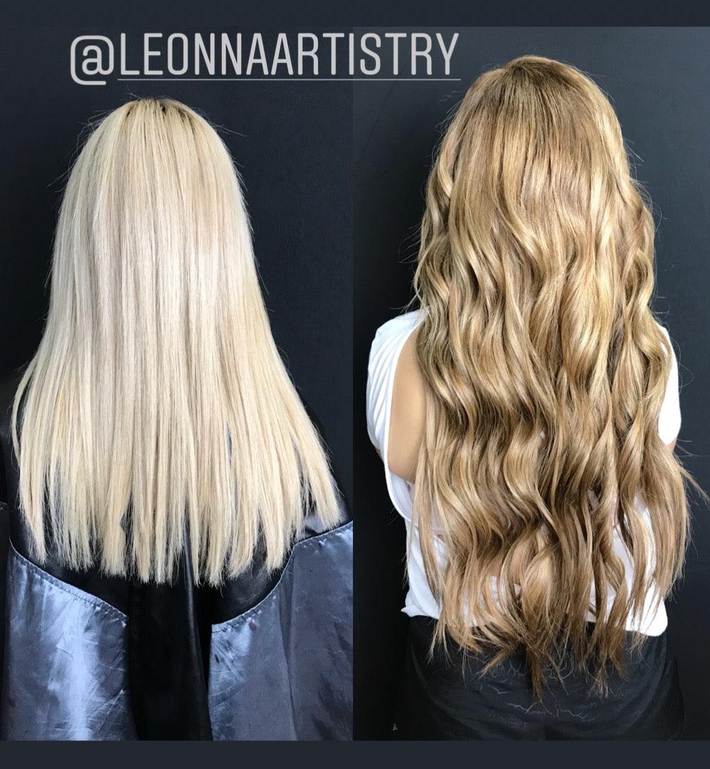 Dirty Blonde (9/19C) 22" 220g - Clip-Ins