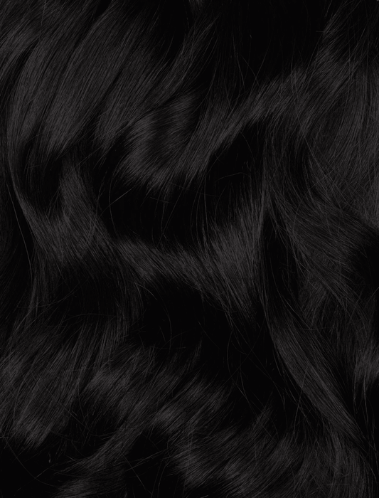 Jet Black (1) 22" 270g - BOMBAY HAIR 